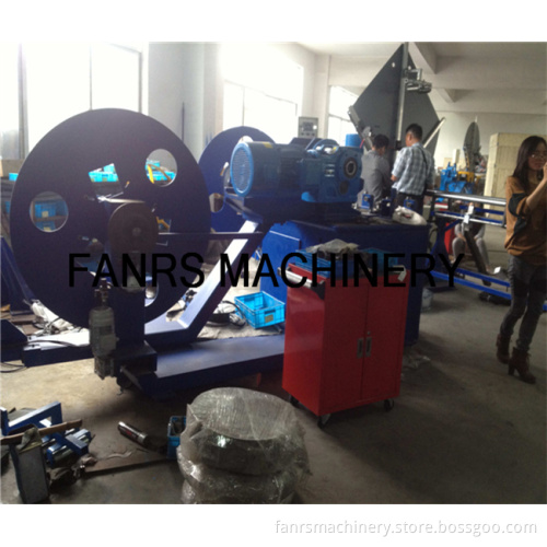 Two Moulds Spiral Air Tube Forming Machine with Roll Shearing for House Ventilation